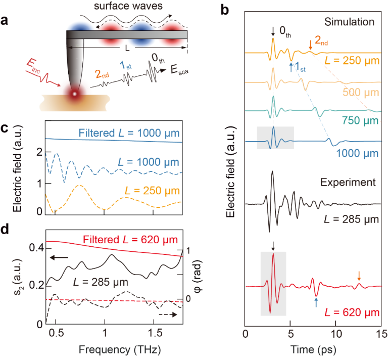 the Min Hu team of the terahertz center collaborated with the Li Peining team of Huake University and the Zhang Hui team of Zhejiang University to successfully reveal the optical properties of the historical pigment nanoscale terahertz